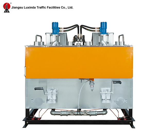 LXD1200T/B oil steam dual hydraulic double cylinder hot melt kettle